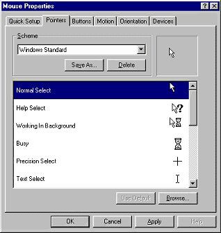 mouse properties